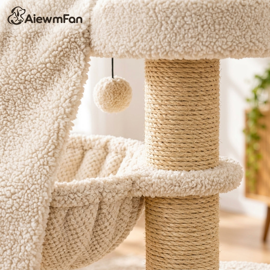 AiewmFan™ Multi-Level Cat Tree Tower