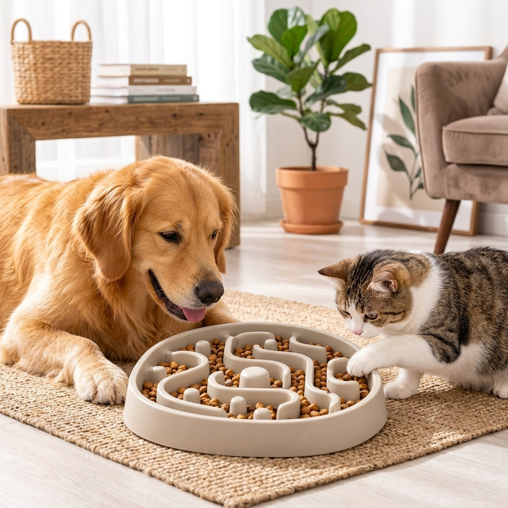 AiewmFan™ Maze Slow Feeder Bowl