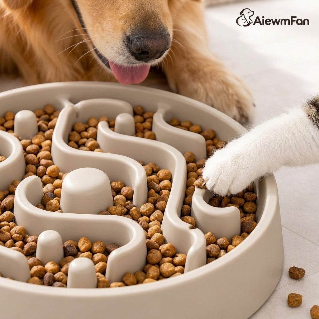 AiewmFan™ Maze Slow Feeder Bowl