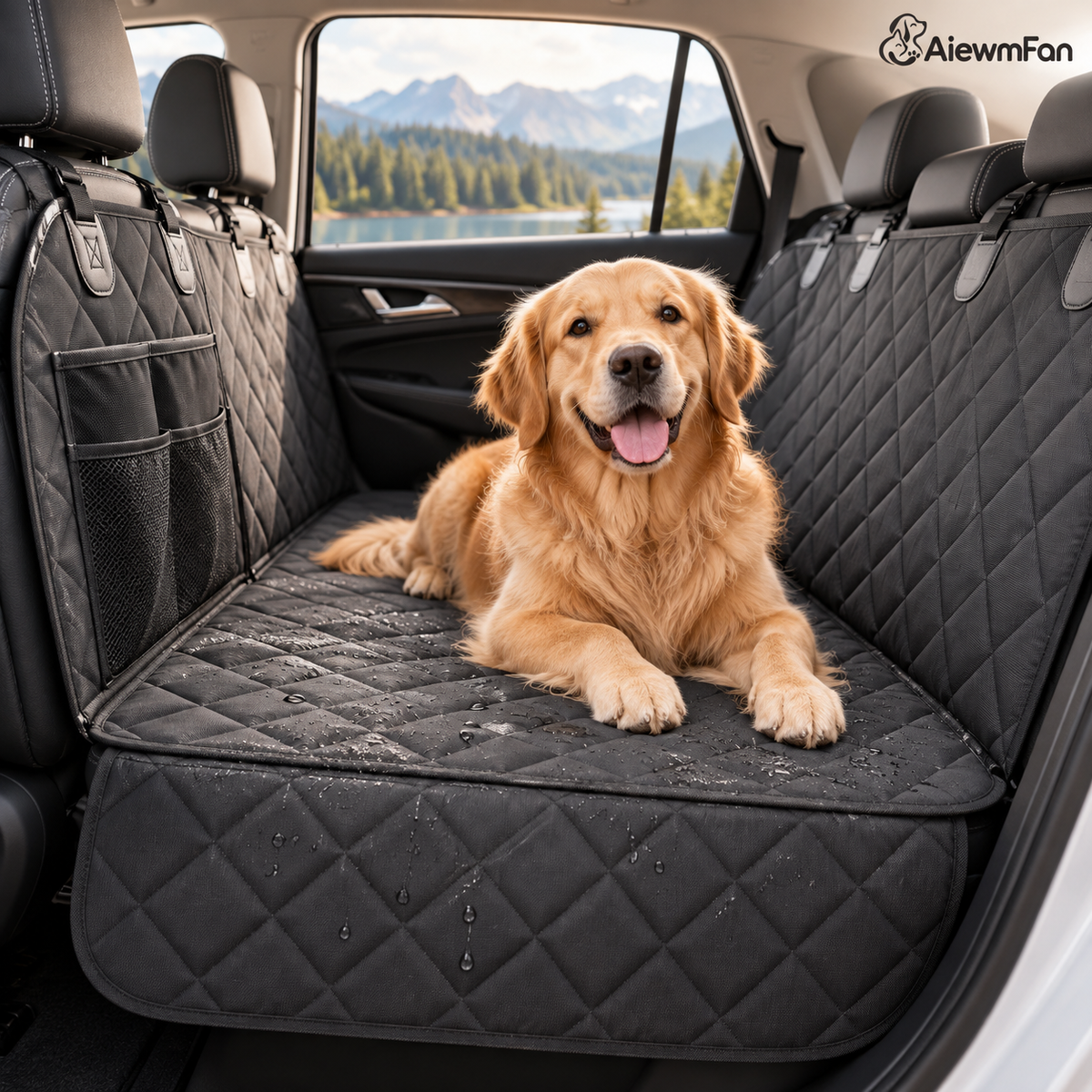 AiewmFan™ Waterproof Dog Car Seat Cover